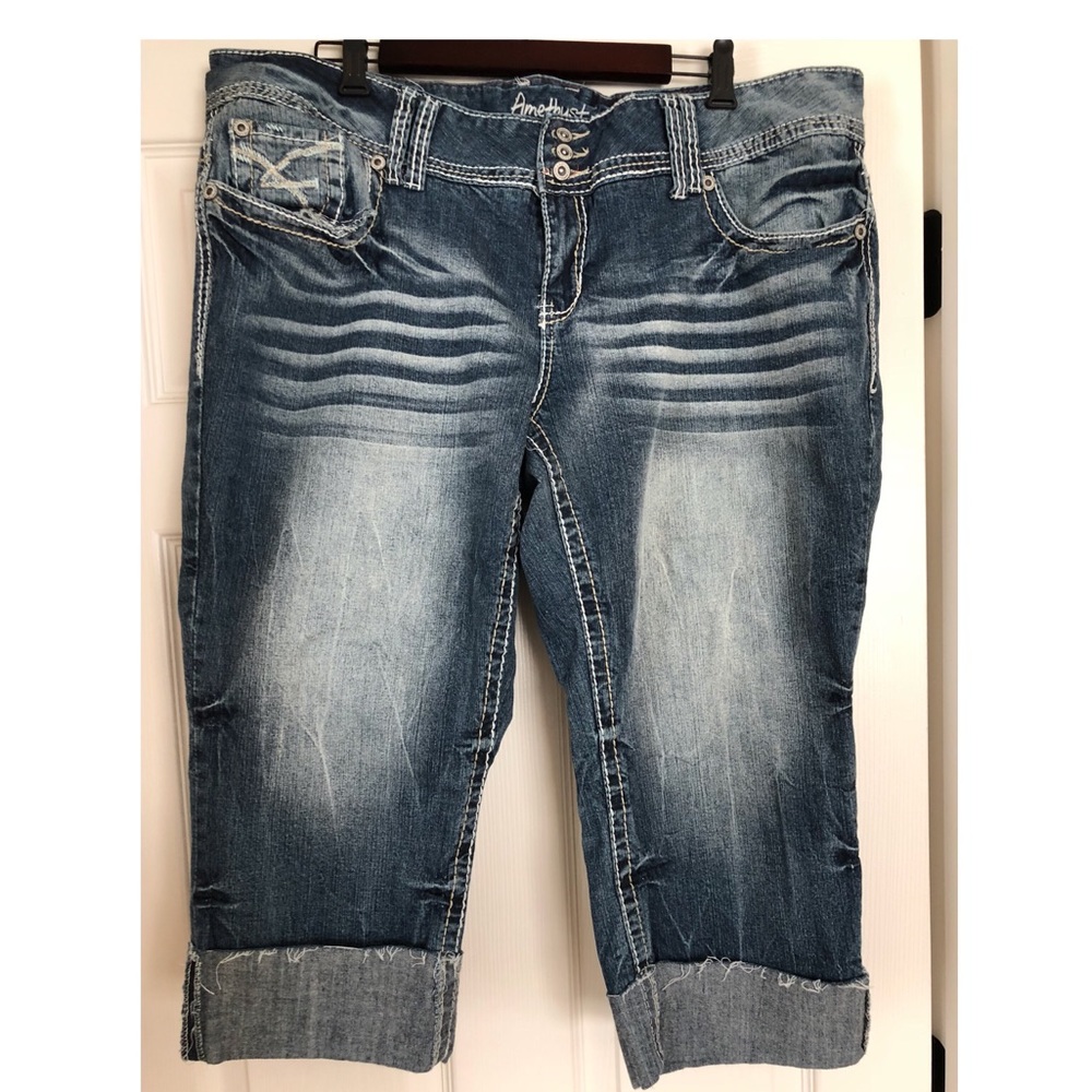Amethyst crop Capri plus size jeans size 20